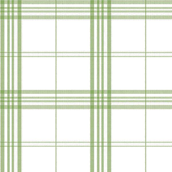 green and white plaid wallcovering