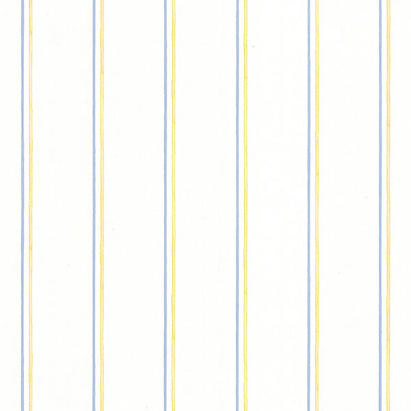 white blue and yellow stripe wallpaper wallcovering