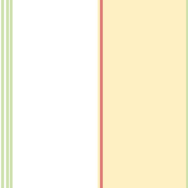 yellow white green and red multi stripe wallcovering